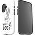 Looney Tunes Bugs Bunny Whats Up Doc iPhone 16 Impact Case
